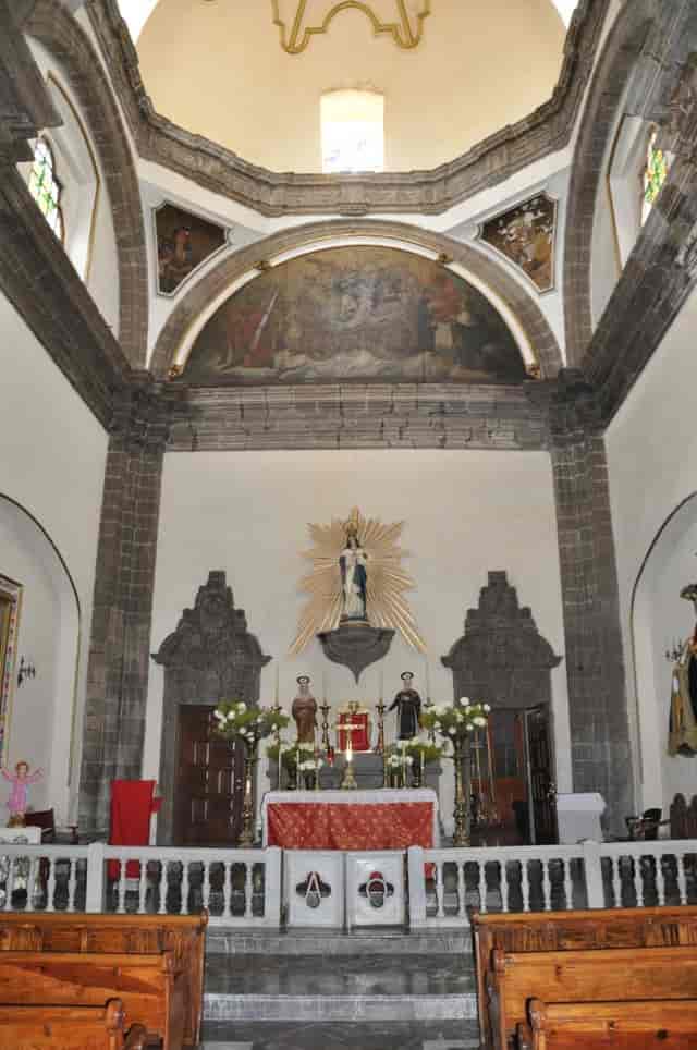 Immaculate Conception Chapel interior for intimate wedding or religious ceremony photography.