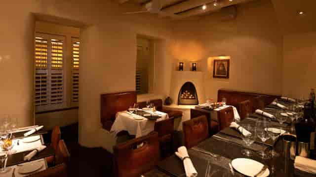 Southwestern-style private dining room for VIP board dinners and corporate events.