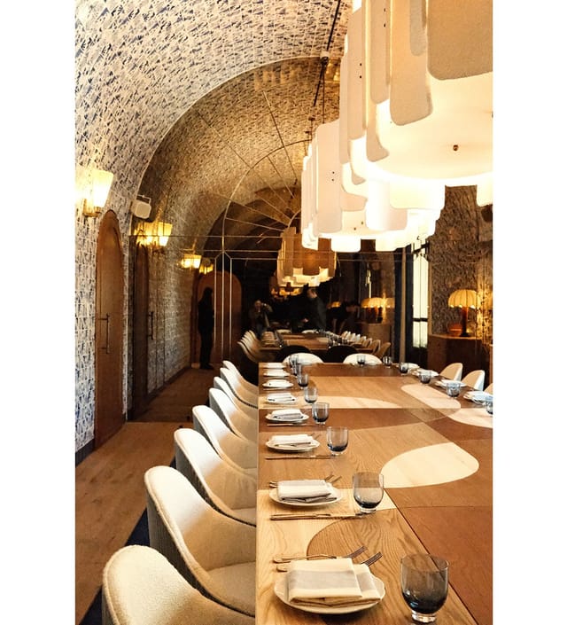 LAVO Mexico City private dining room with vaulted ceiling for executive dinners and board retreats.