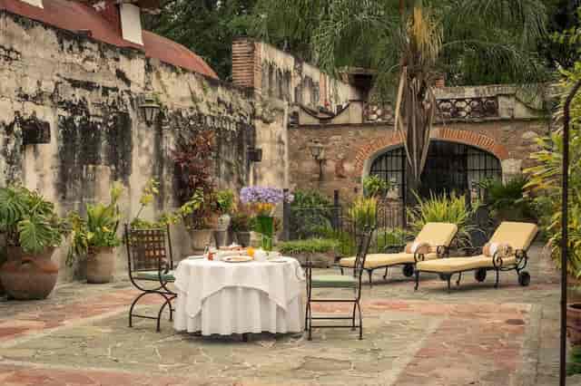 La Troje boutique venue at Hacienda San Gabriel for exclusive outdoor corporate events and meetings.
