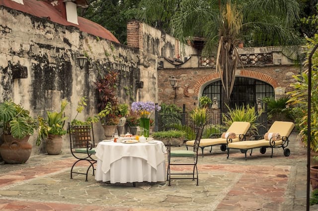 La Troje boutique venue at Hacienda San Gabriel for exclusive outdoor corporate events and meetings.