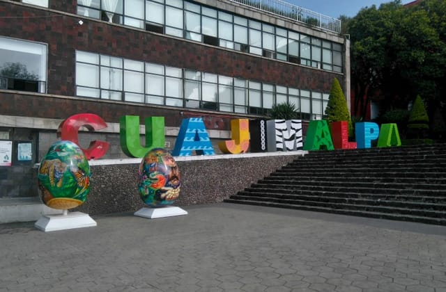 Cultural Center Cuajimalpa outdoor venue with experiential art for event branding and activations.