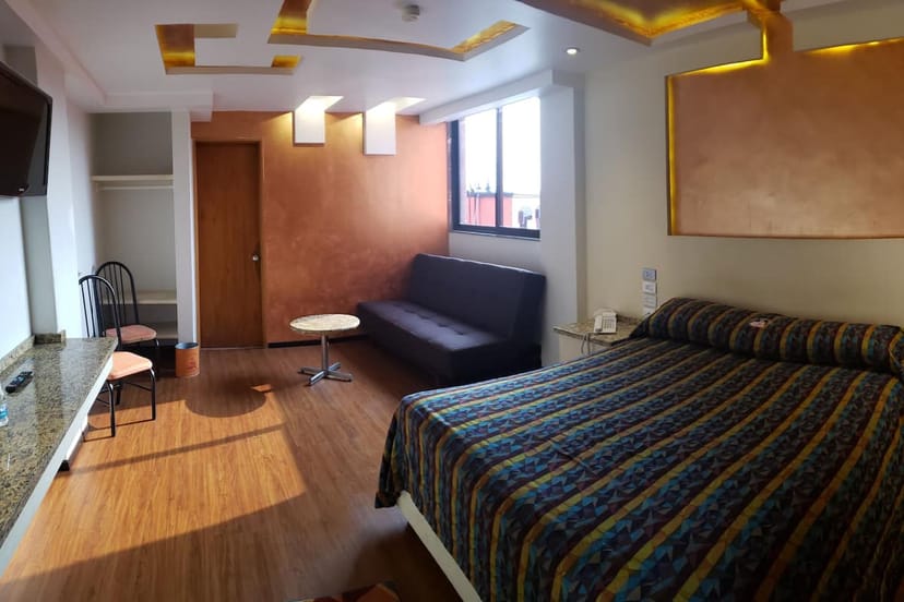 Hotel Siesta del Sur standard double room for leisure travel and overnight stays.
