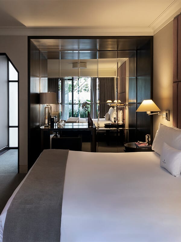Executive Terrace guest room at Hippodrome Hotel for luxury corporate travel and executive retreats.