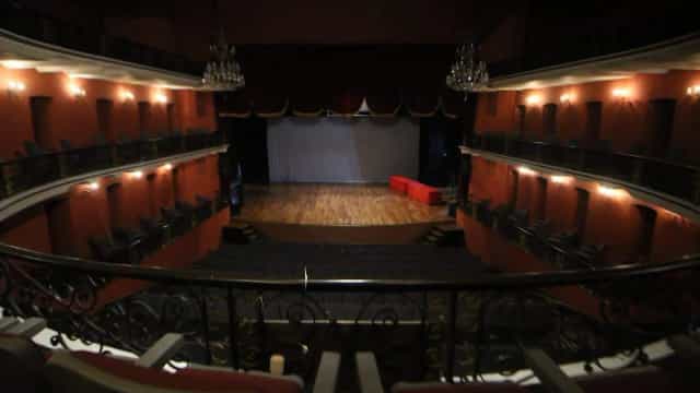 Historic theater at Casa de Cultura Emilio Carballido for keynote presentations and gala awards.