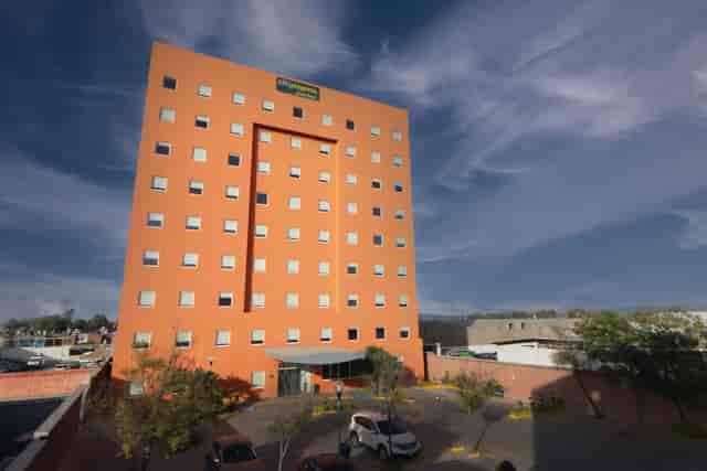 Conference room at City Express Junior San Luis Potosi for budget corporate meetings.