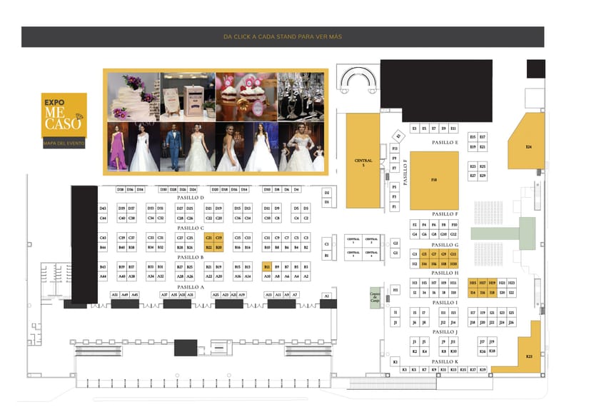 Plano Expo Me Caso - ExpoMeCaso - Organiza tu Boda