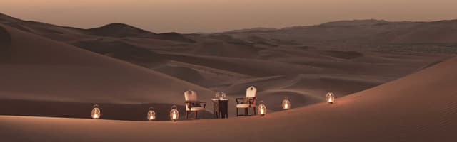 Anantara Desert Dining