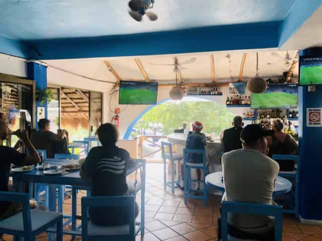 Main dining area