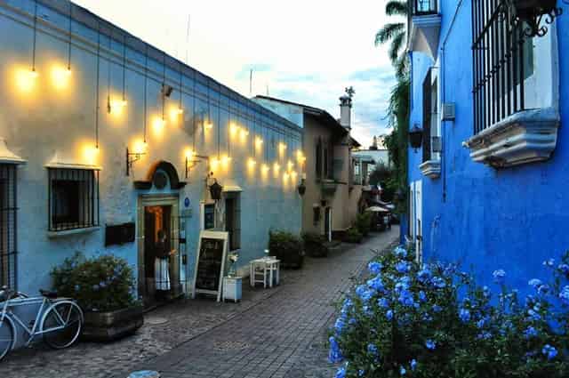 Indoor terrace