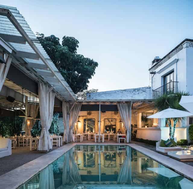 Indoor terrace