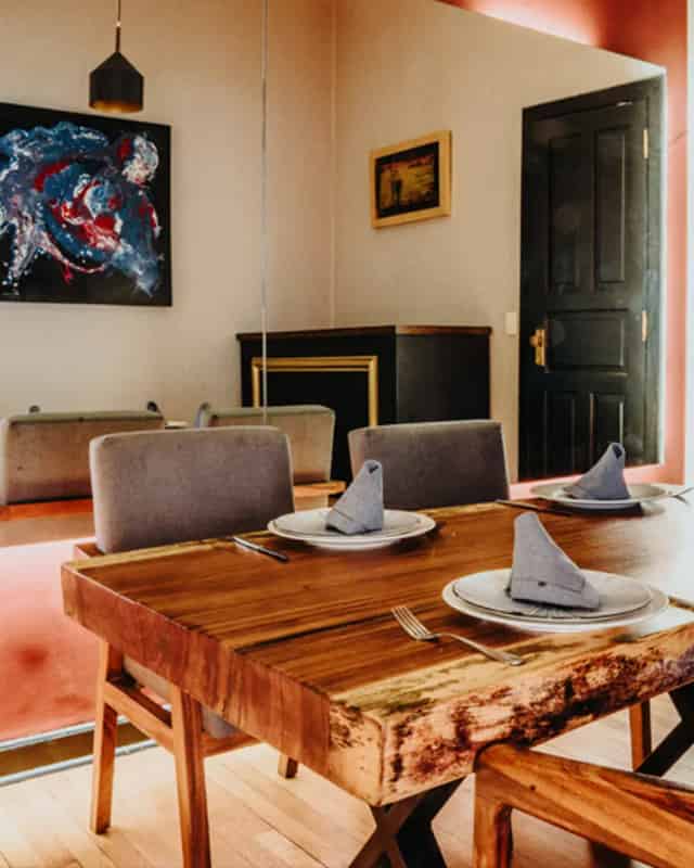 Private dining room