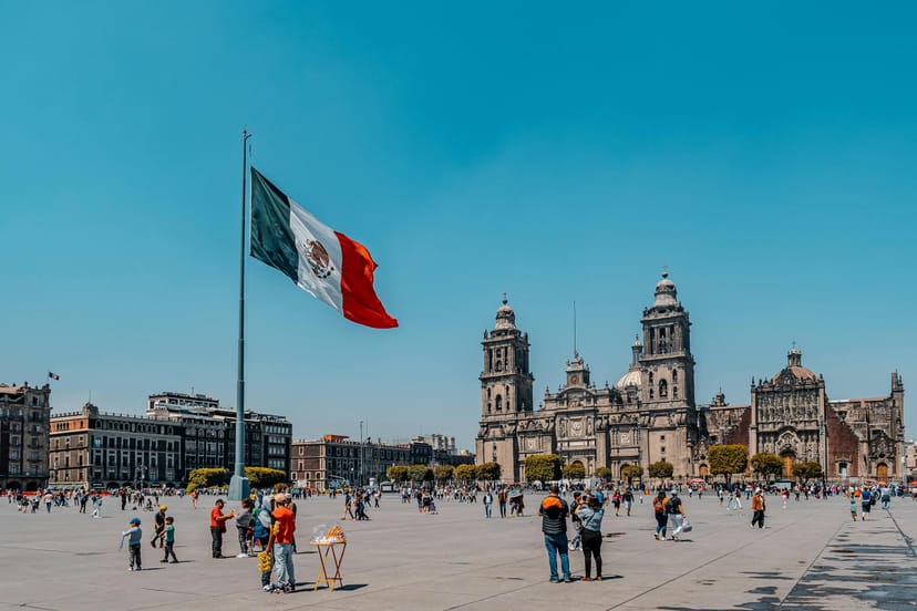 Zócalo plaza in Mexico City: iconic venue for large-scale outdoor events and cultural activations.