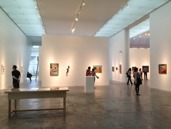 Minimalist MUAC art museum gallery space for exclusive receptions and brand activations.