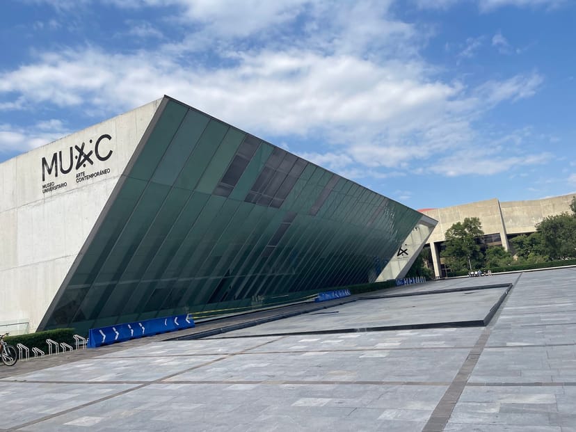 MUAC contemporary art museum plaza for high-end event receptions and outdoor venue activations.