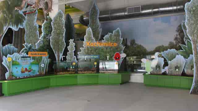 Recursos Didácticos exhibit at Papalote Museo del Niño for corporate events and brand activations.