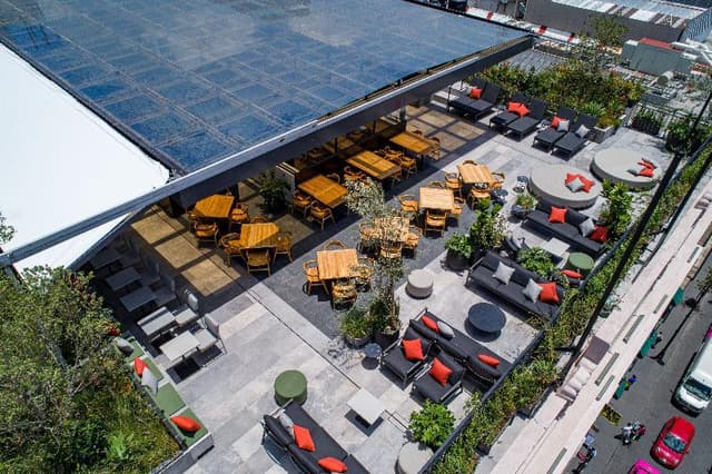 Rooftop terrace