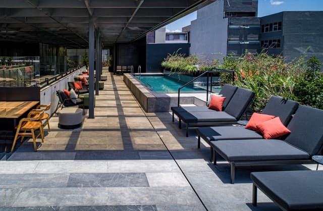 Rooftop terrace