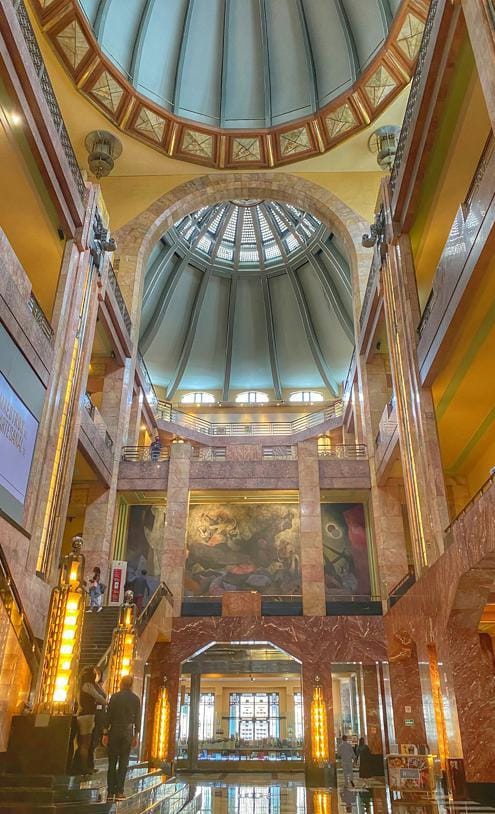 Sala Manuel M. Ponce venue for gala or brand launch events in Palacio de Bellas Artes.