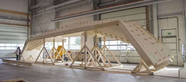 Le Pavillon set construction at Théâtre Vidy-Lausanne: custom stage fabrication and rigging.
