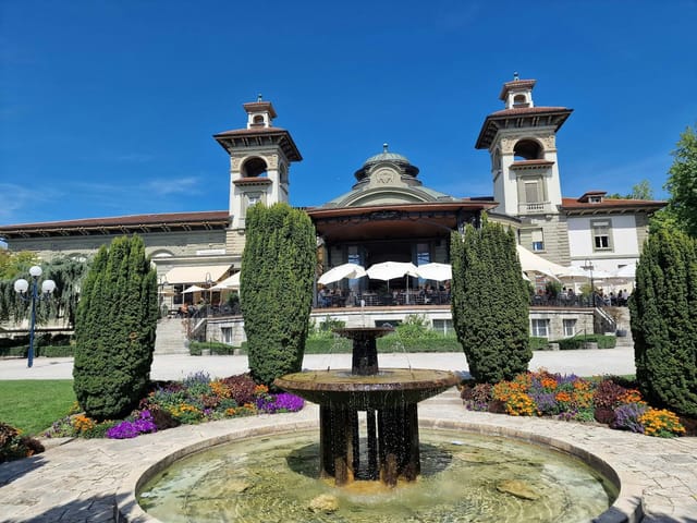 Salle des Fêtes at Casino de Montbenon: elegant outdoor venue for corporate receptions and events.