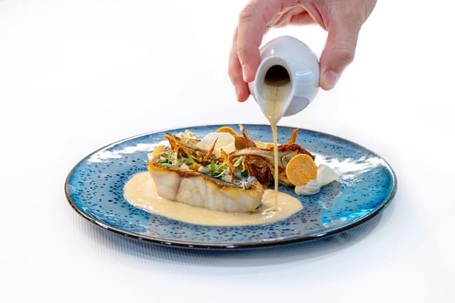 Gourmet banquet service at Millennium Center: premium interactive catering for corporate events.