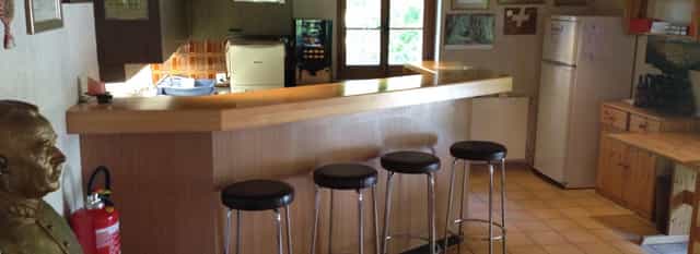 Pavillon Ouest refreshment station at Centre Général Guisan for small informal breakout sessions.