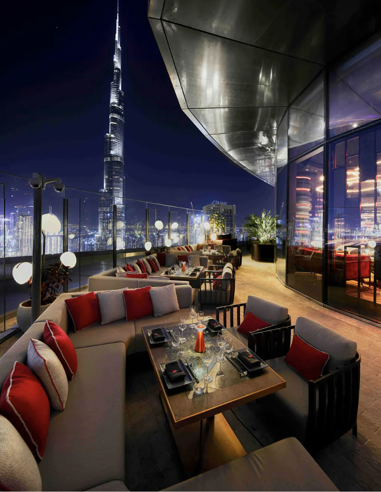 Elegant rooftop venue hire at CÉ LA VI London, perfect for upscale events and gatherings. - Banner
