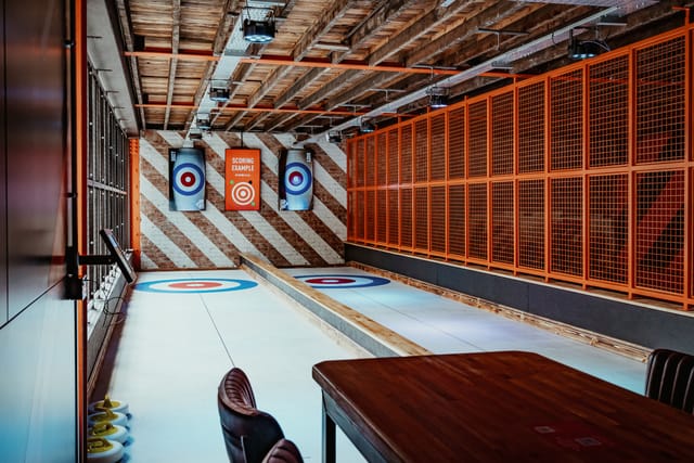 Vibrant balcony at Roxy Ball Room, Manchester, ideal for corporate events and team-building.