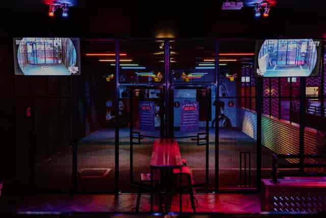 Roxy Lanes Cheltenham tournament area, modern venue for corporate events and team-building.