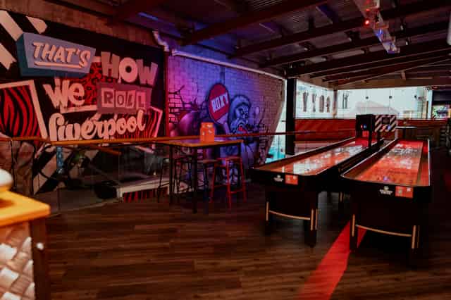 Shuffleboard Area