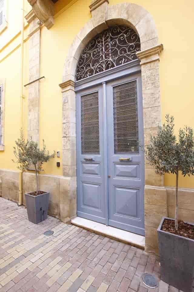 Leventis Museum courtyard for intimate boutique events and private receptions.