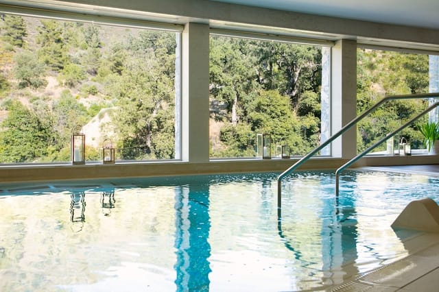 Luxury spa at Casale Panayiotis for executive retreats and incentive travel.