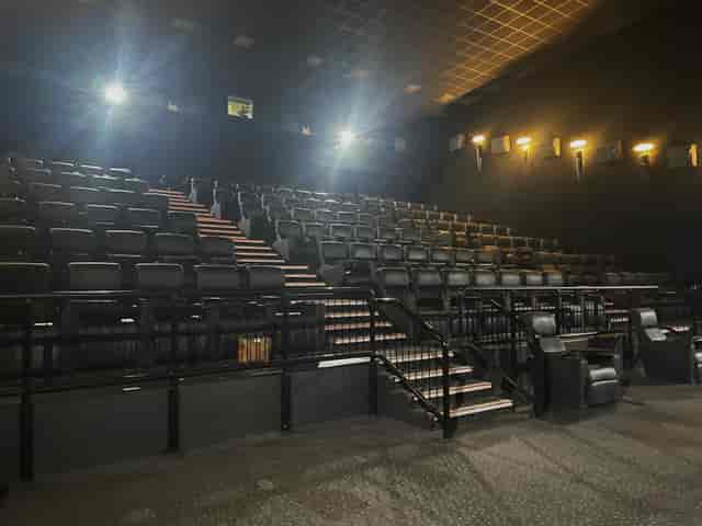 Lux Cinema Screens at Vue Leeds: Tiered auditorium for corporate presentations and screenings.