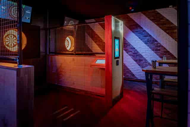 The Bullseye Zone at Roxy Lanes Nottingham for corporate team building and interactive networking.