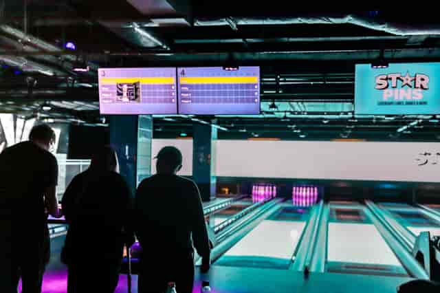 Vibrant bowling alley in Coventry, perfect for corporate events and team-building activities.