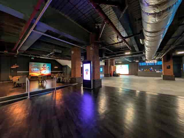Lux Cinema Screens industrial venue for brand activations and corporate receptions.