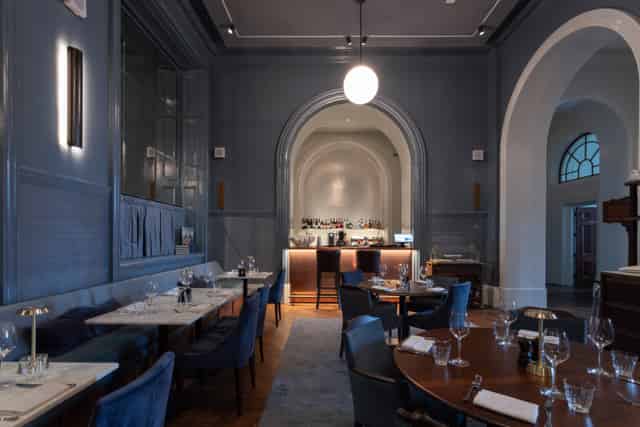 Supporters' House Blue Dining Room
