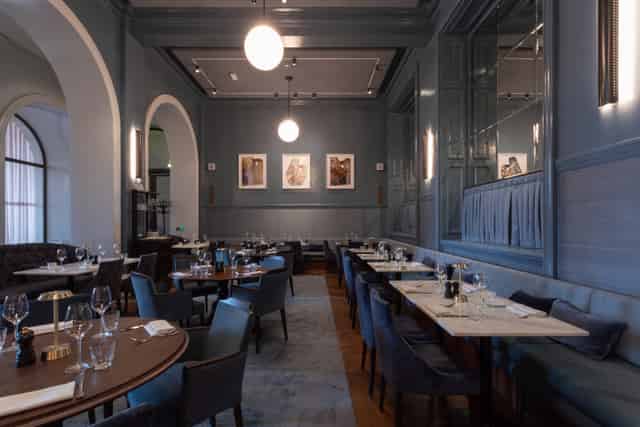 Supporters' House Blue Dining Room