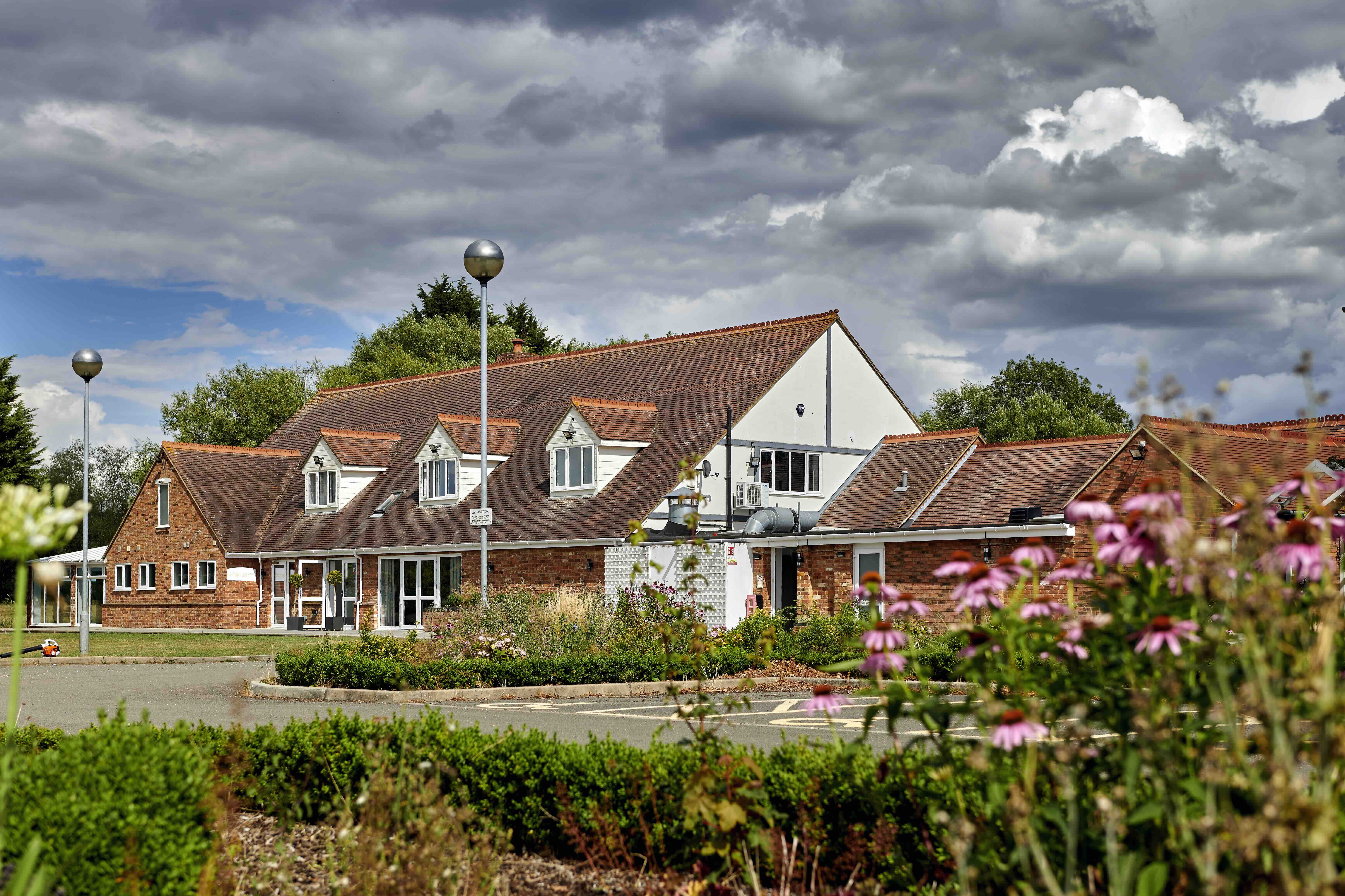 Events Hall in Kingfisher Park, modern venue for corporate retreats and community gatherings. - Banner