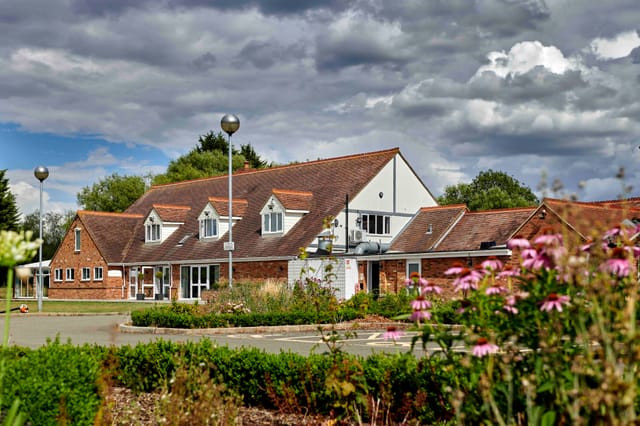 Events Hall in Kingfisher Park, modern venue for corporate retreats and community gatherings.