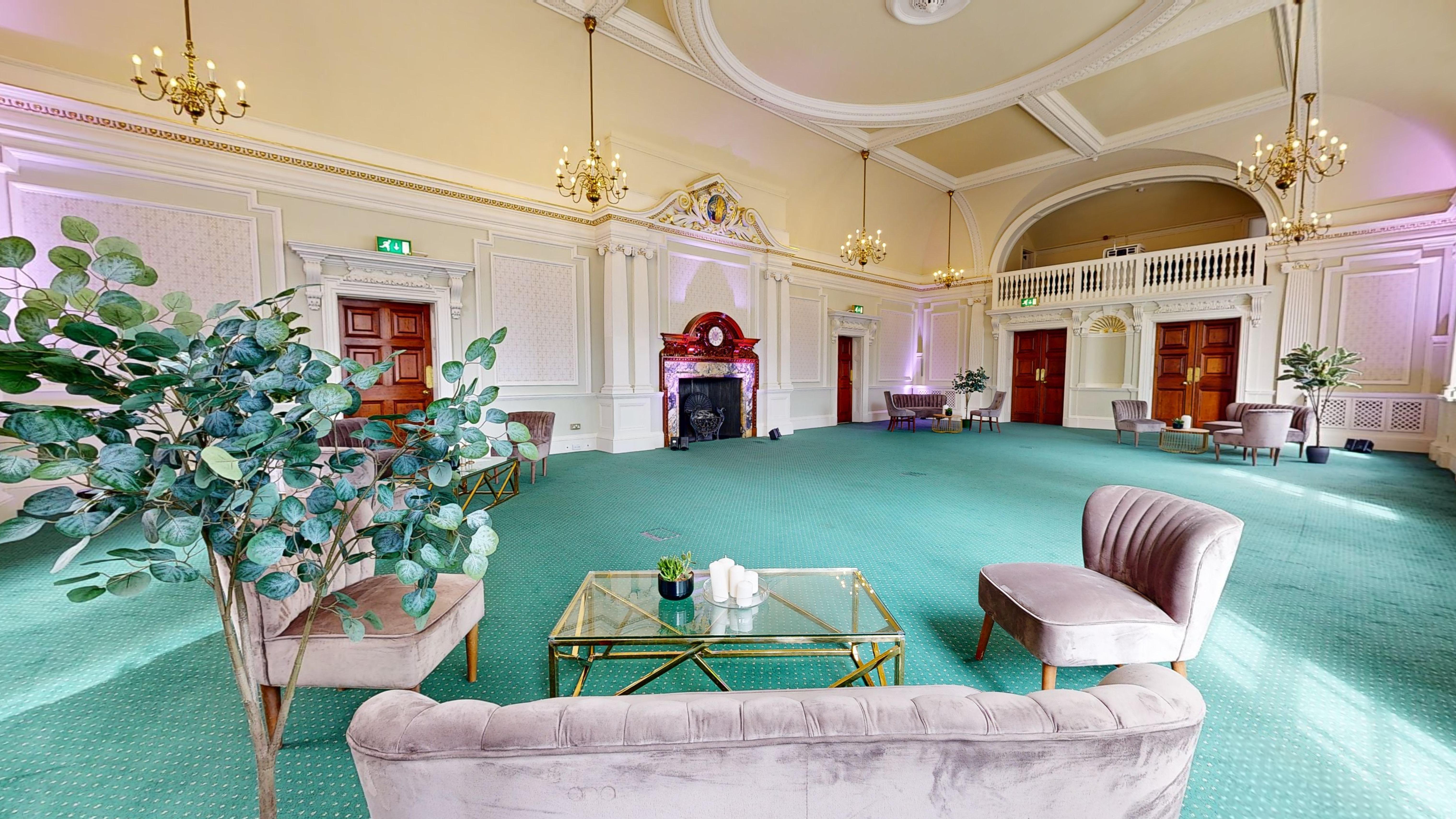 Elegant Small Hall in Chelsea Old Town Hall, perfect for corporate events and upscale functions. - Banner