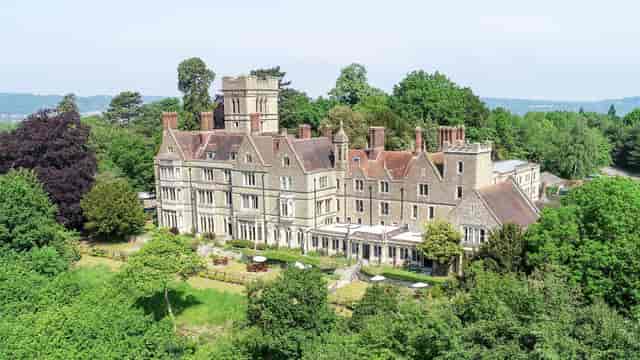 Elegant Nutfield Priory venue with historic architecture for upscale weddings and events.