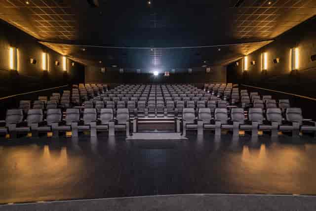 Vue Nottingham tiered cinema auditorium for large-scale presentations and corporate event hire.