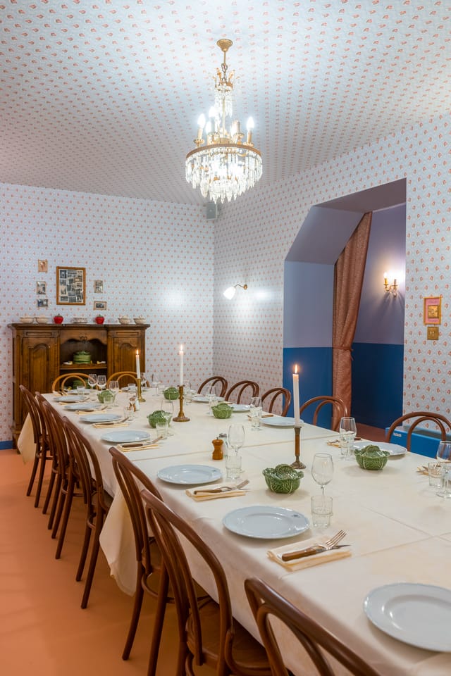 Salon Marie-Lou at Brasserie Rosie: intimate private dining space for executive board meetings.