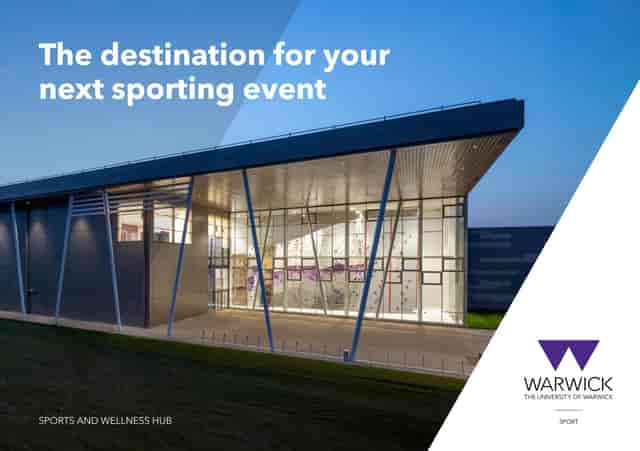 Modern Motor Hub Warwick sports facility, premier athletic venue for group event bookings.