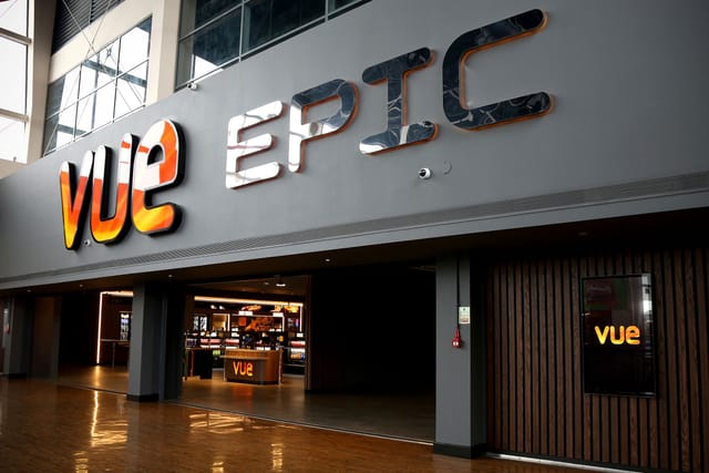 Vue Castleford cinema lobby for corporate film screenings and brand activation events.