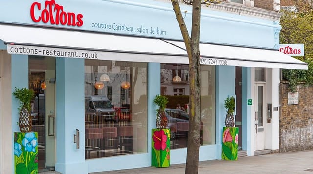 Caribbean-themed cocktail bar in Notting Hill, perfect for private events and team happy hours.