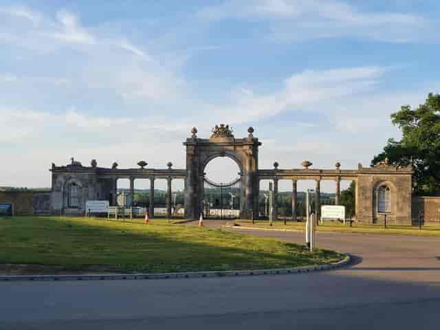 VIP Box entrance at Towcester Racecourse, luxury event venue for exclusive hospitality and hire.