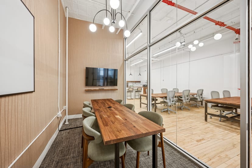 Mercer Meeting Room 402 B at The Farm Soho, modern design for collaborative meetings.